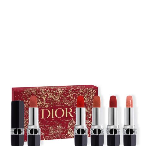 christian dior lipstick box|dior limited edition lipstick set.